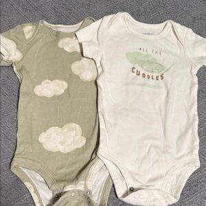 Carters onesie 2 piece set